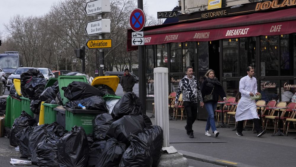 Paris Rubbish strike continues as pension reform approved by senate