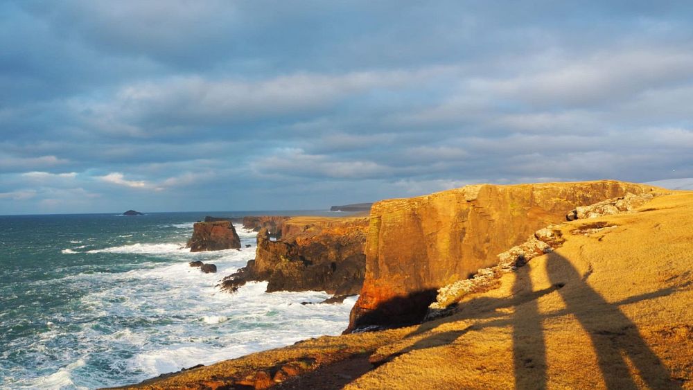 Northern lights, empty beaches and otters: Here’s why Shetland in winter has it all